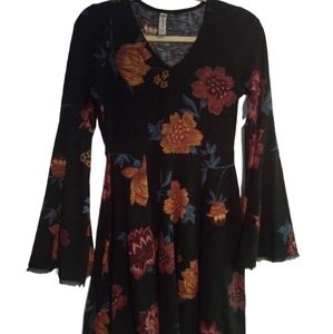 Floral boho dress
